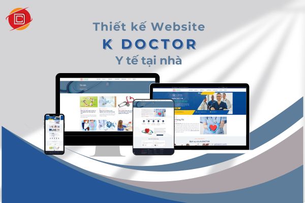 Thiết kế website K Doctor – Y tế tại nhà