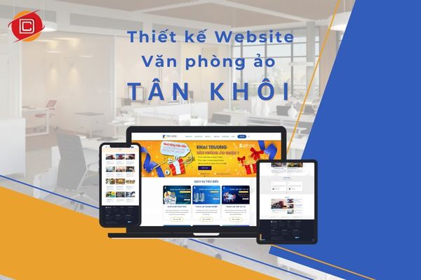 Thiết kế website Văn phòng ảo Tân Khôi
