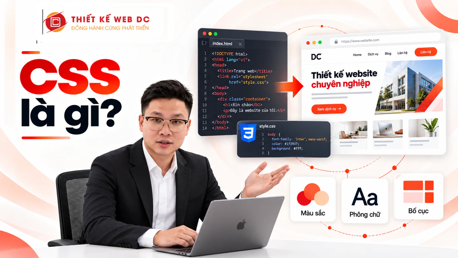 CSS là gì? Cách CSS hoạt động trên trình duyệt website
