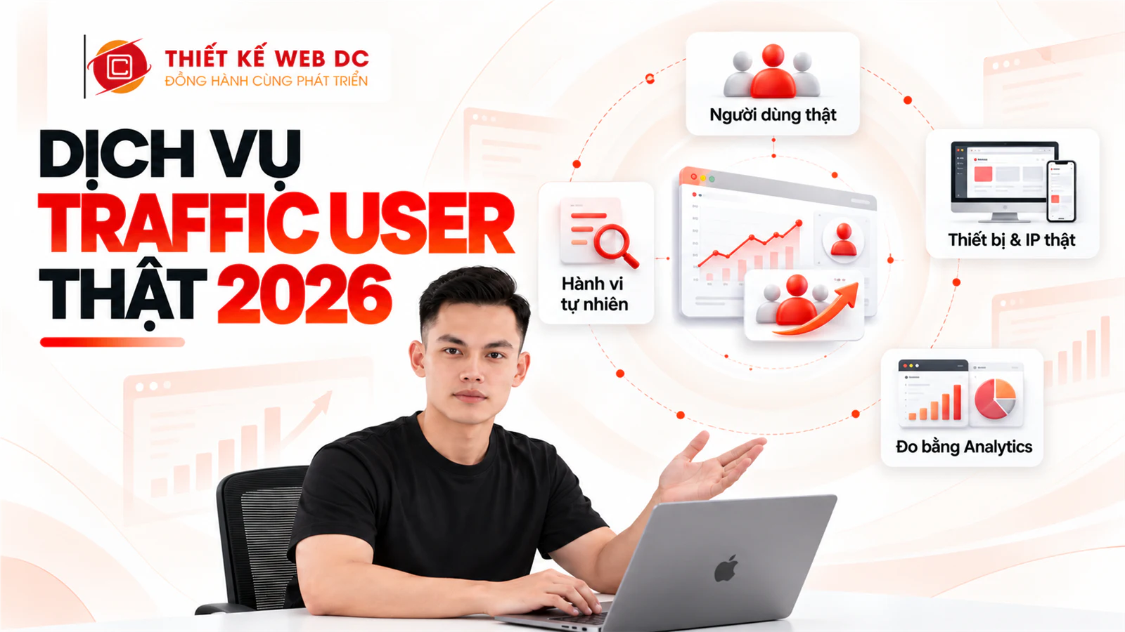 Dịch vụ traffic User thật 2026 – Tăng thứ hạng Google hiệu quả