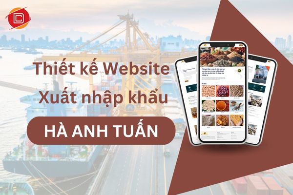 Thiết kế Website Xuất nhập khẩu khô - HÀ ANH TUẤN11