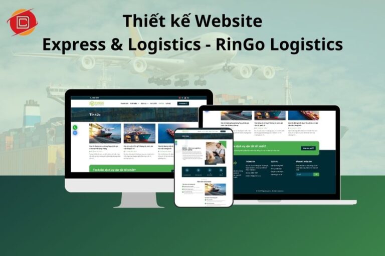 Thiết kế website Express & Logistics - RinGo Logistics