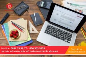 Sự khác biệt chính giữa viết quảng cáo và viết nội dung
