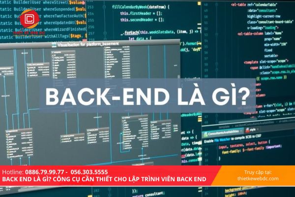 Khái niệm và ý nghĩa của Back End