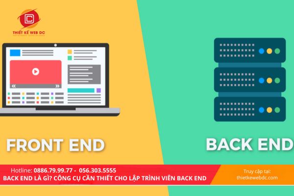 Sự khác biệt của Back End và Front End