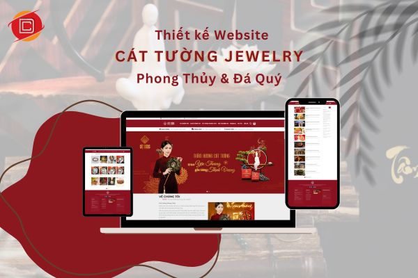 Thiet ke Website CAT TUONG JEWELRY Phong thuy va Da quy